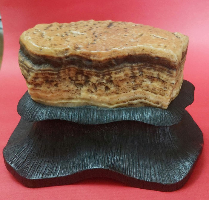 肉型石連座 玉石 現代圖片